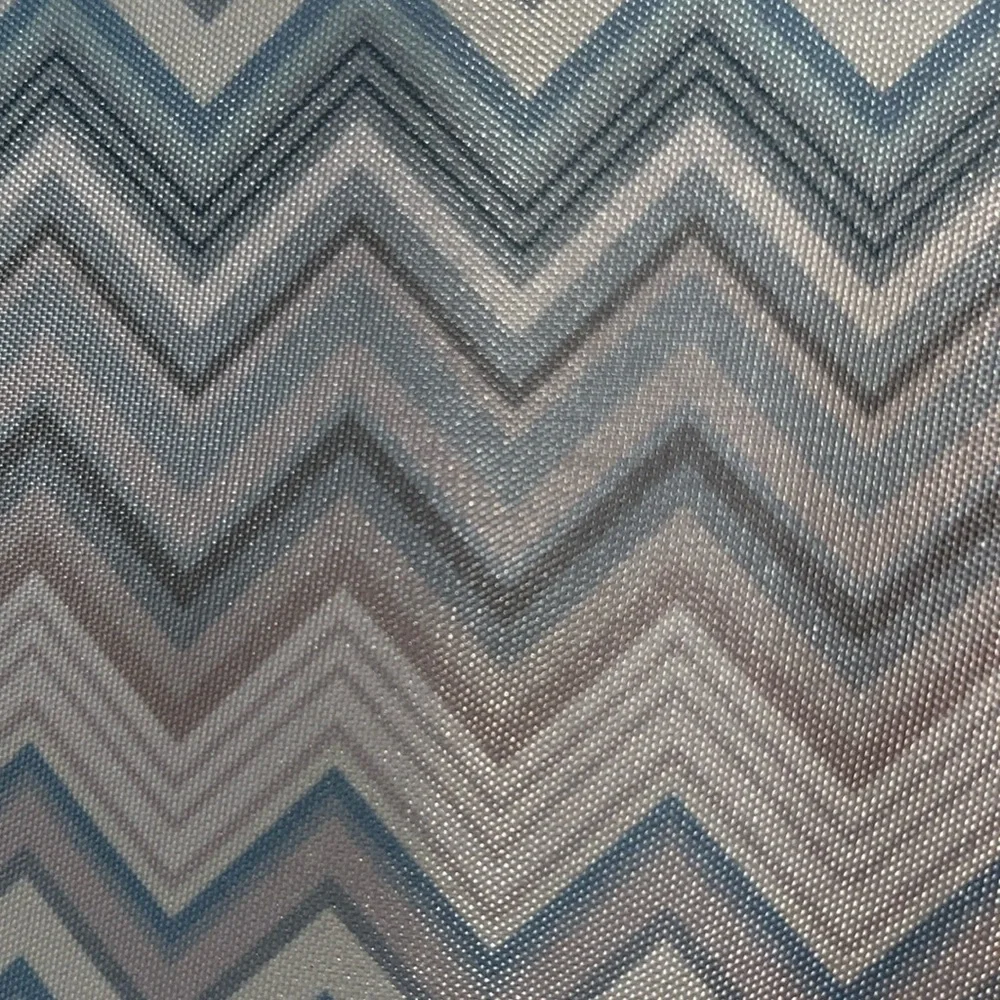 NWOT Missoni Dark Blue Chevron Patterned Travel Bag Toiletries Case
